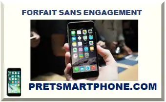 FORFAIT MOBILE SANS ENGAGEMENT 2026-2027